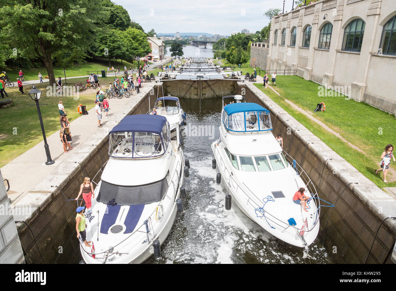 Scene di Ottawa Foto Stock