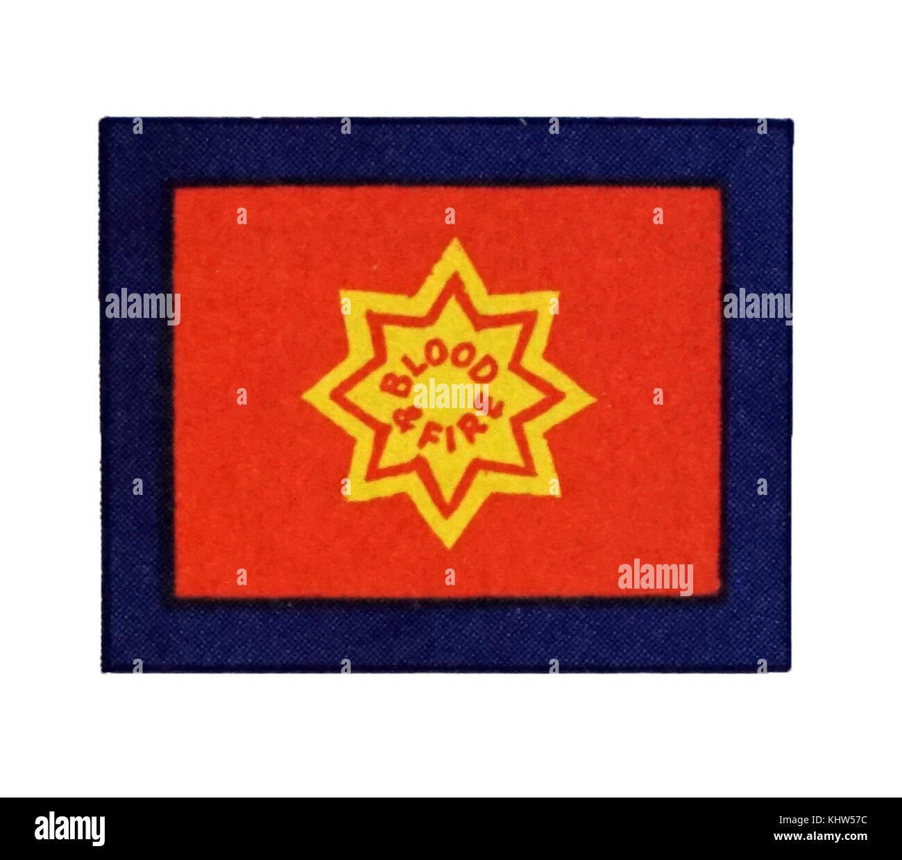 Illustrazione raffigurante l'Esercito della Salvezza bandiera. In data xx secolo Foto Stock