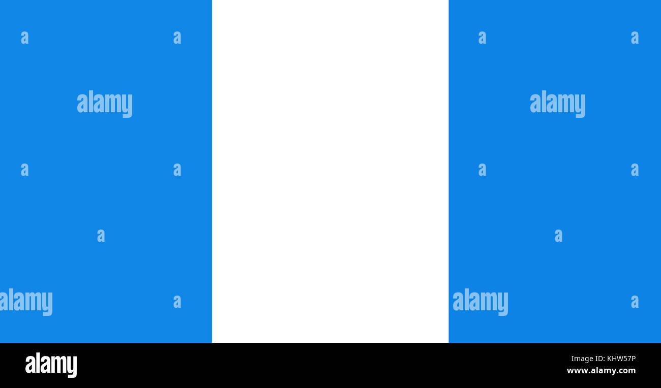 Illustrazione raffigurante il mercante bandiera del Guatemala. In data xx secolo Foto Stock