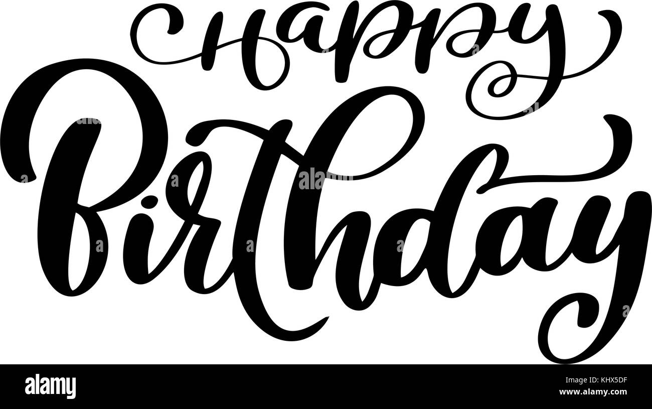Scritte Di Buon Compleanno A Te Vettore, Lettering, Buon Compleanno,  Tipografia PNG e Vector per il download gratuito