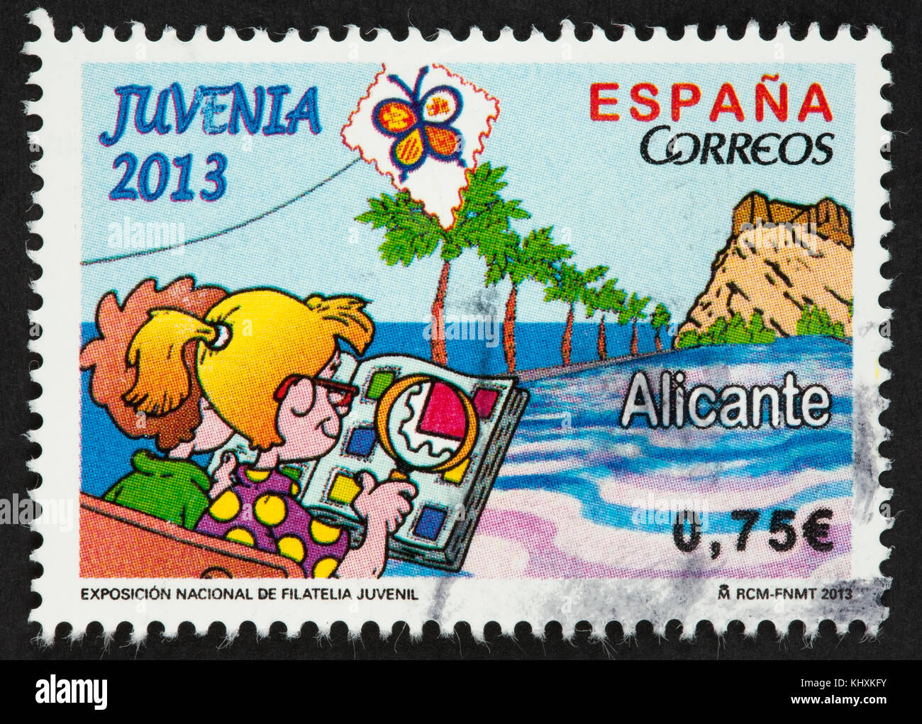 Spanish Postage Stamp Immagini e Fotos Stock - Alamy