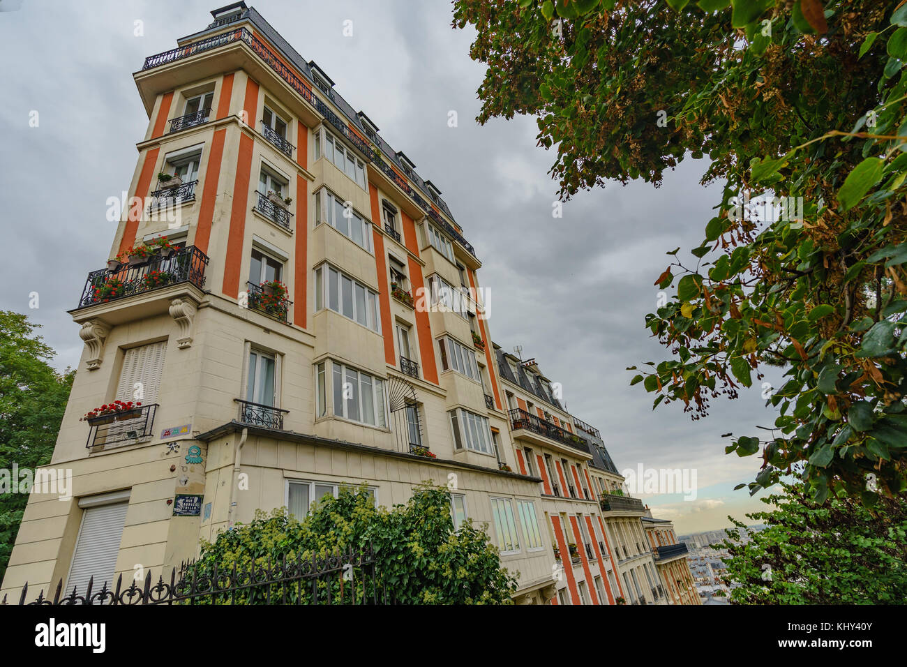 Parigi in autunno Foto Stock