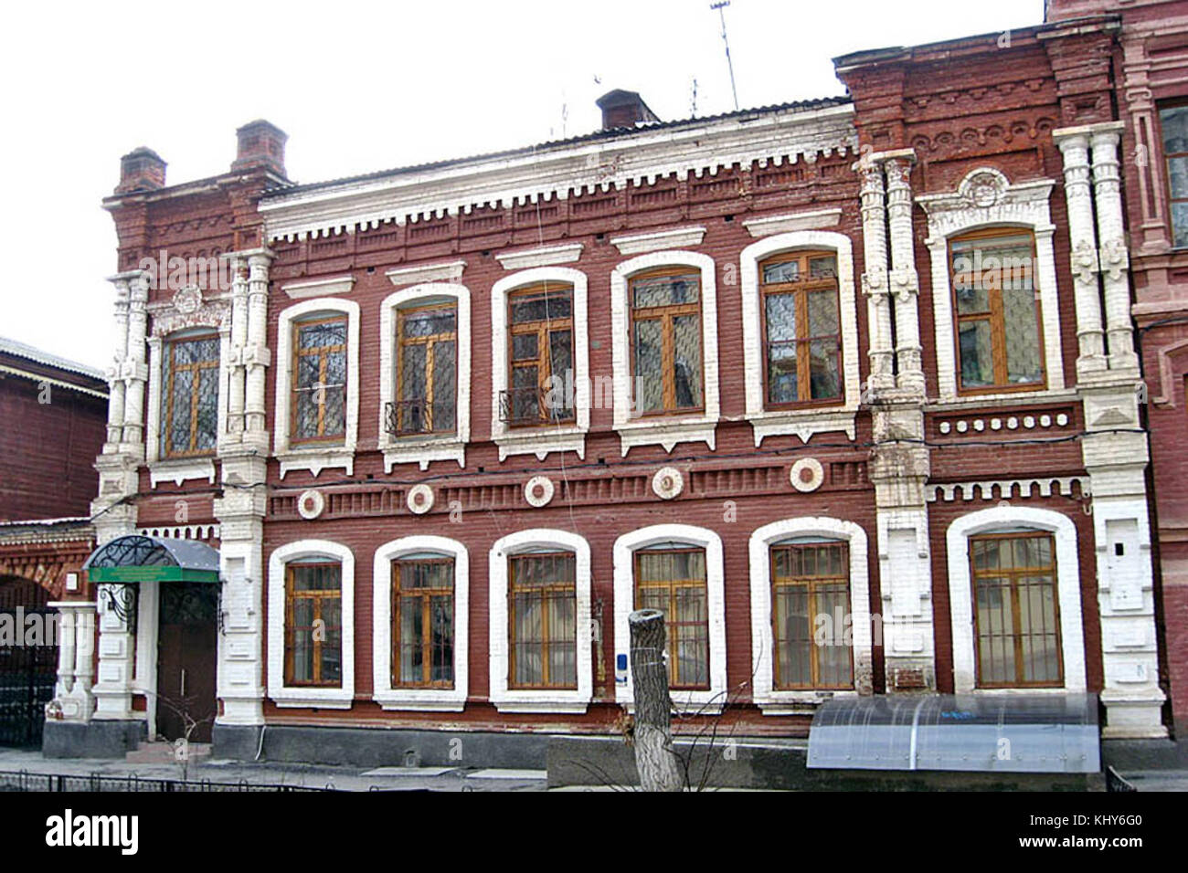 Casa sulla 13a Strada Volgodonskaya a Volgograd 001 Foto Stock