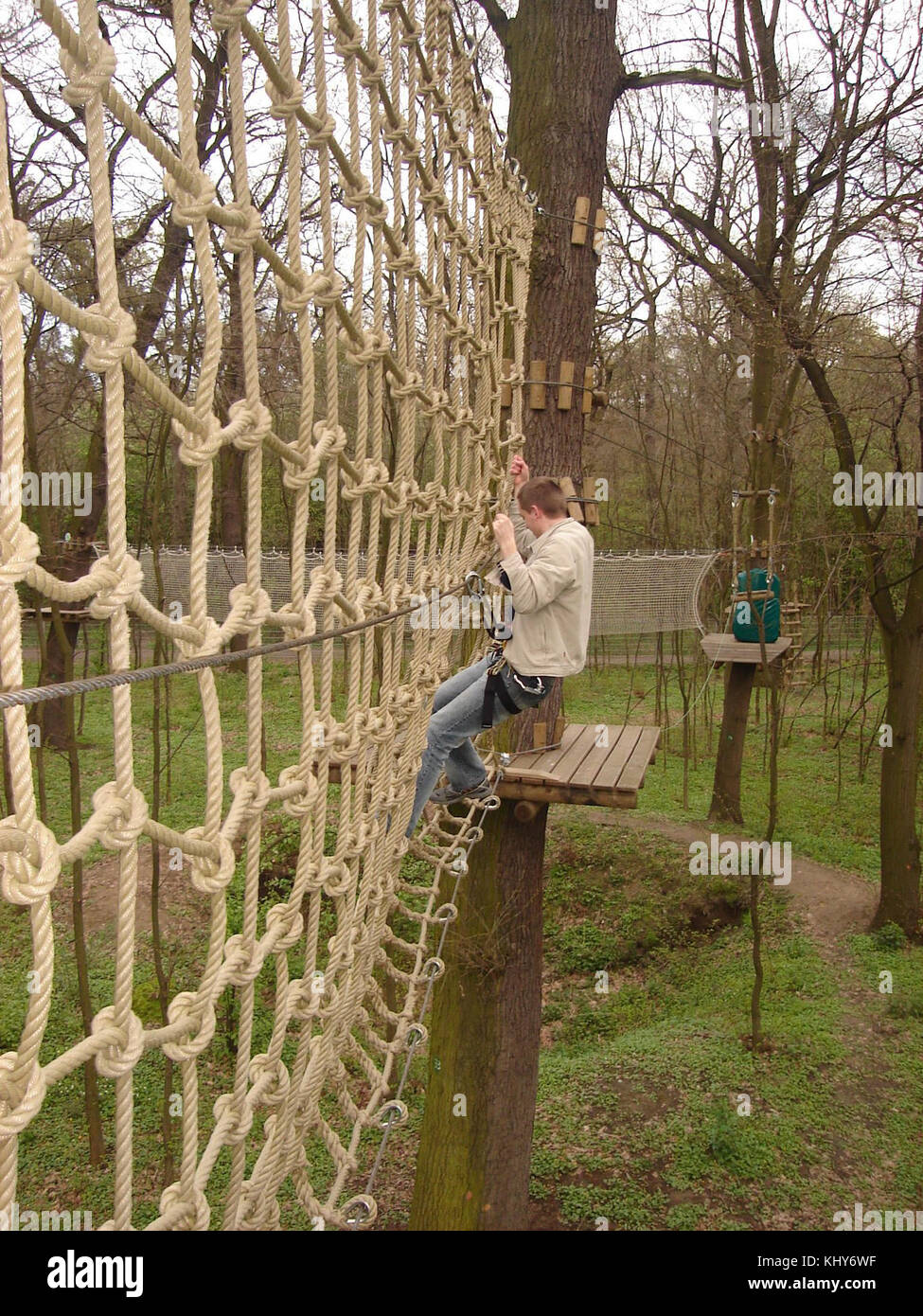 Siatka WyspaPrzygodyOpatowicka Foto Stock
