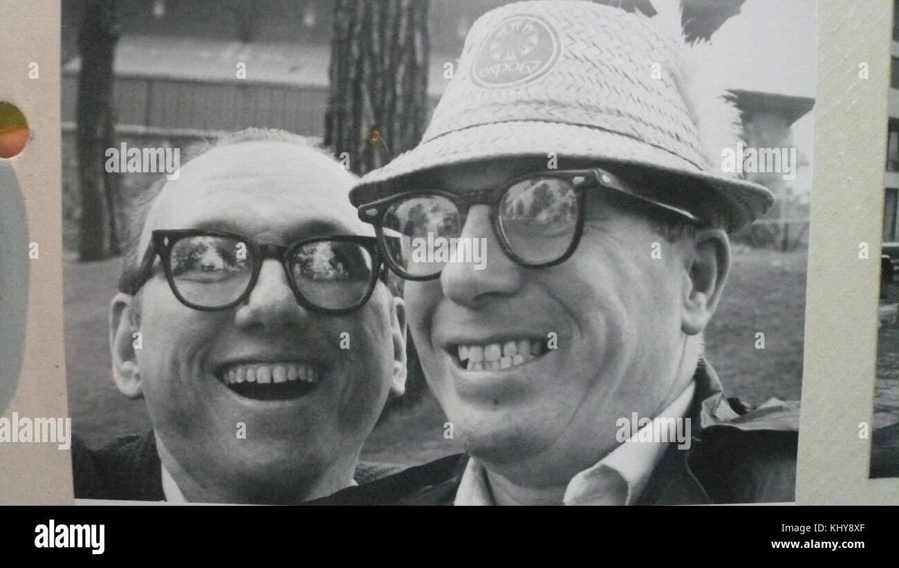William F. Nolan e Charles E. Fritch alla Expo 67 Foto Stock