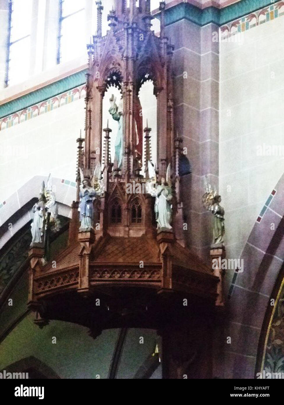 Kirchberg Iller Pfarrkirche Kanzedeckel Foto Stock
