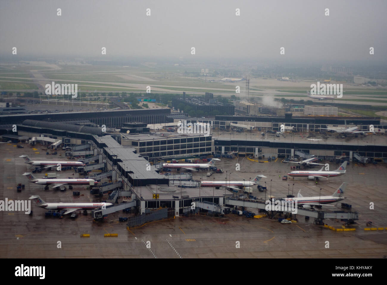 Chicago O'Hare concorsi Foto Stock