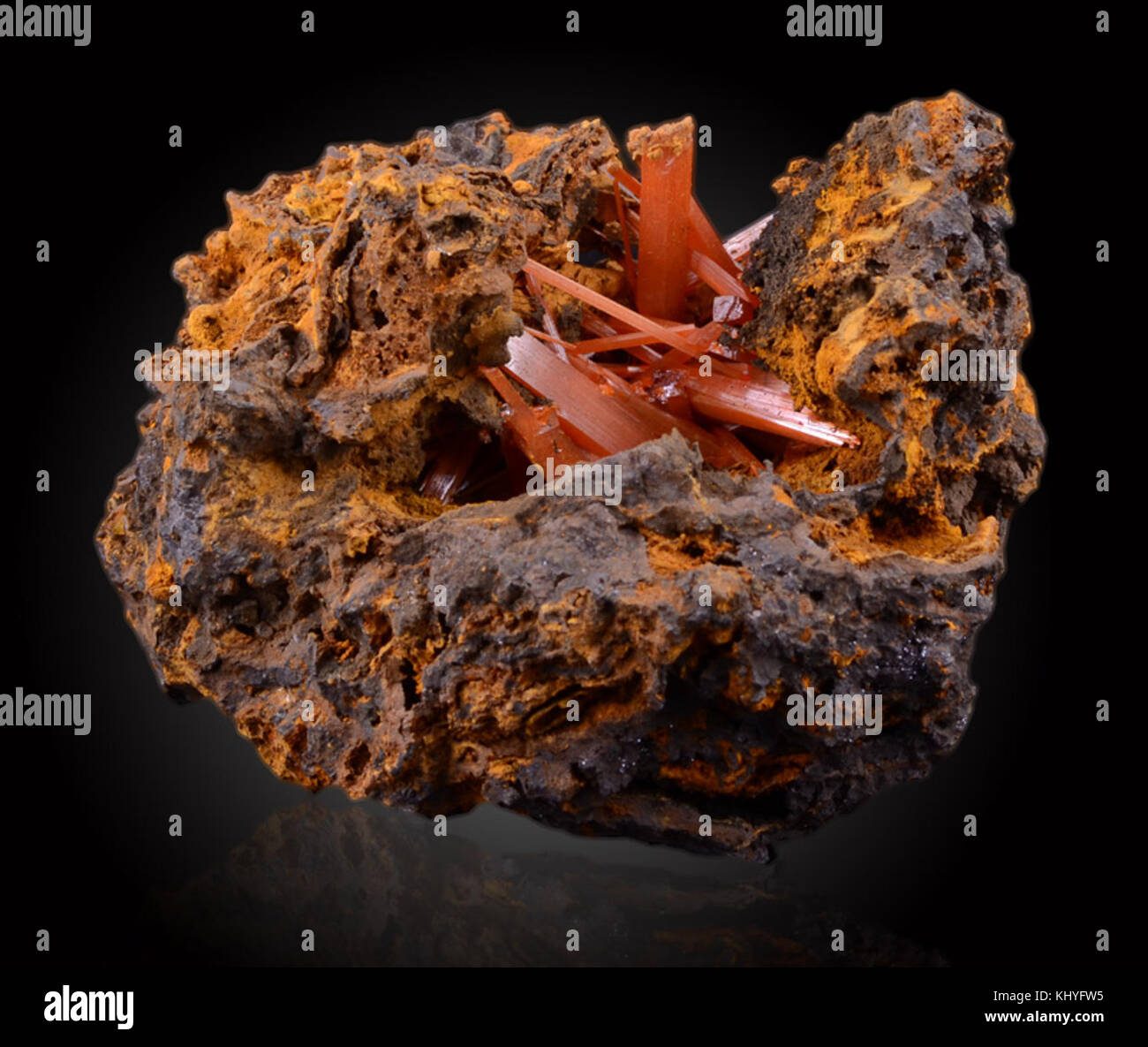 Crocoite-360751 Foto Stock
