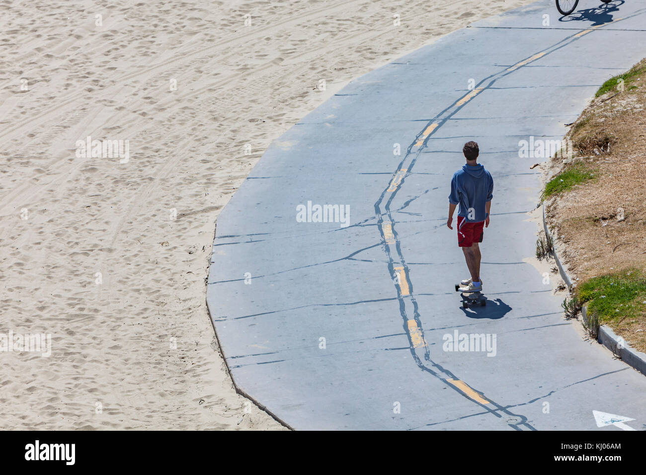 Skatepark in Venice Beach. Foto Stock