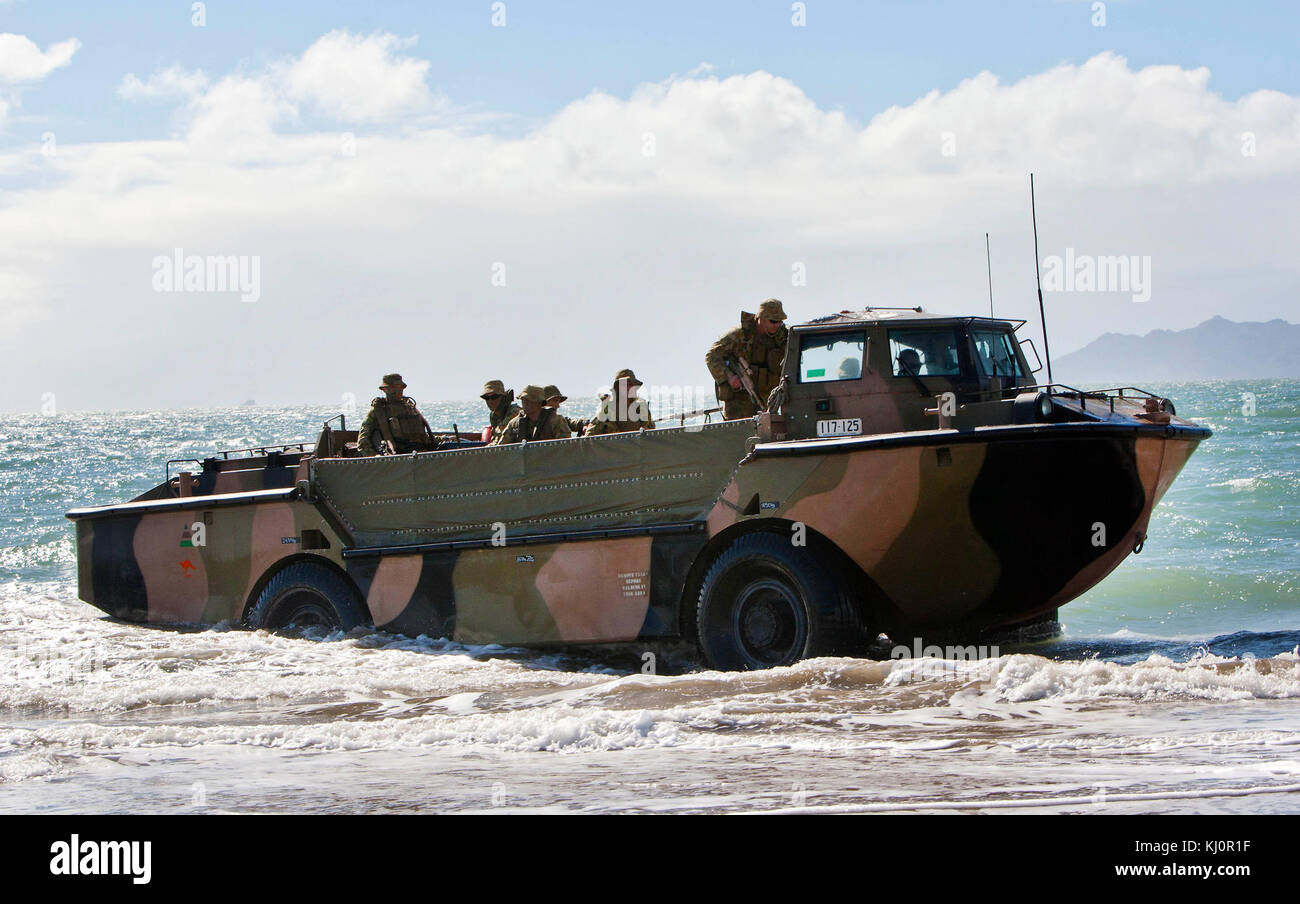 Esercito Australiano LARC-V nel 2013 Foto Stock