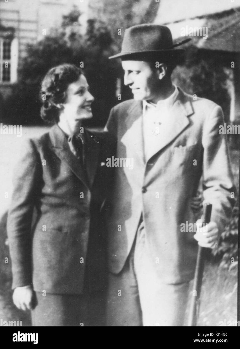 Trott Pfingsten 1944 Foto Stock