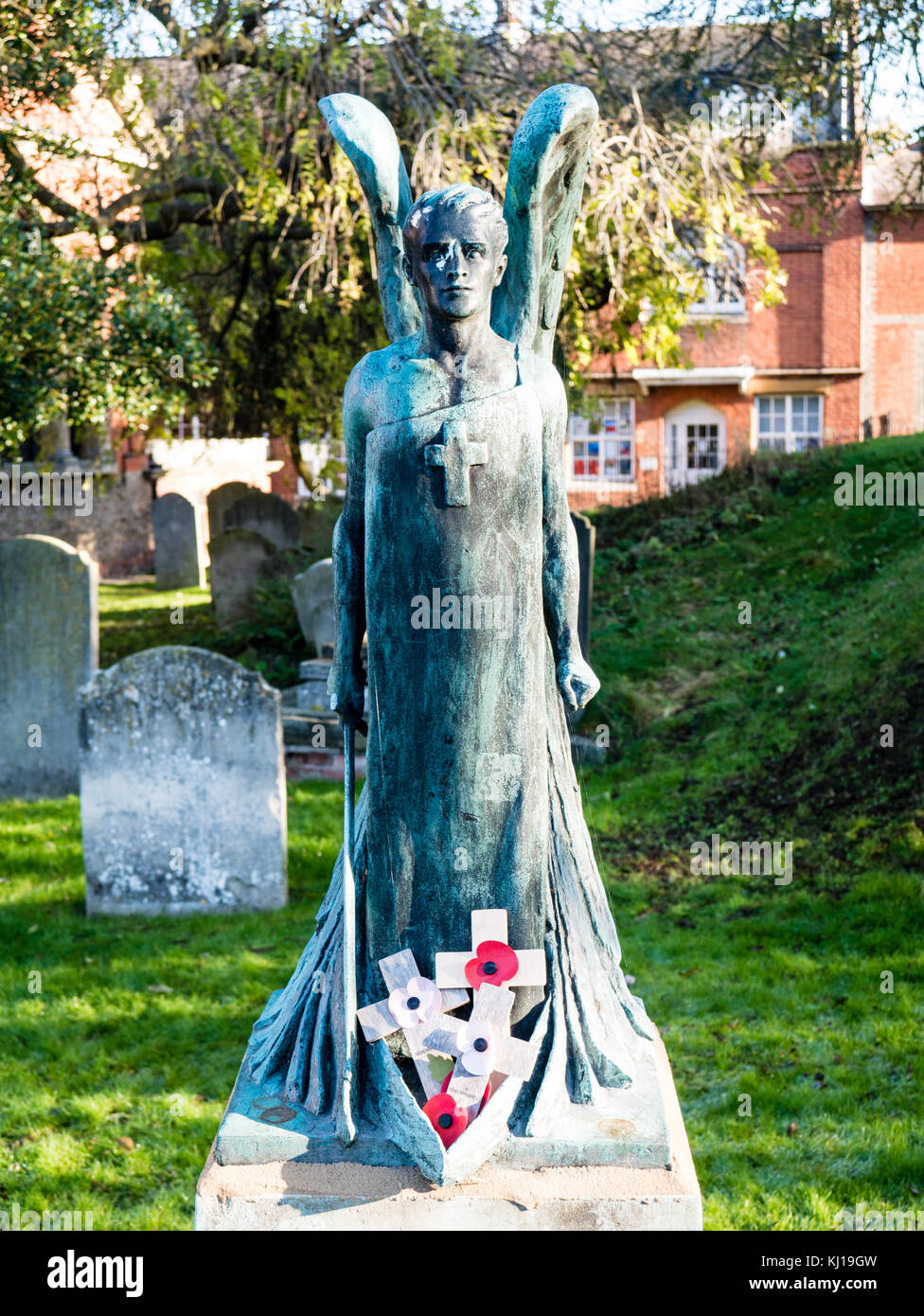 Cimitero, Holy Trinity Church, Guildford, Surrey, Inghilterra, REGNO UNITO, REGNO UNITO. Foto Stock