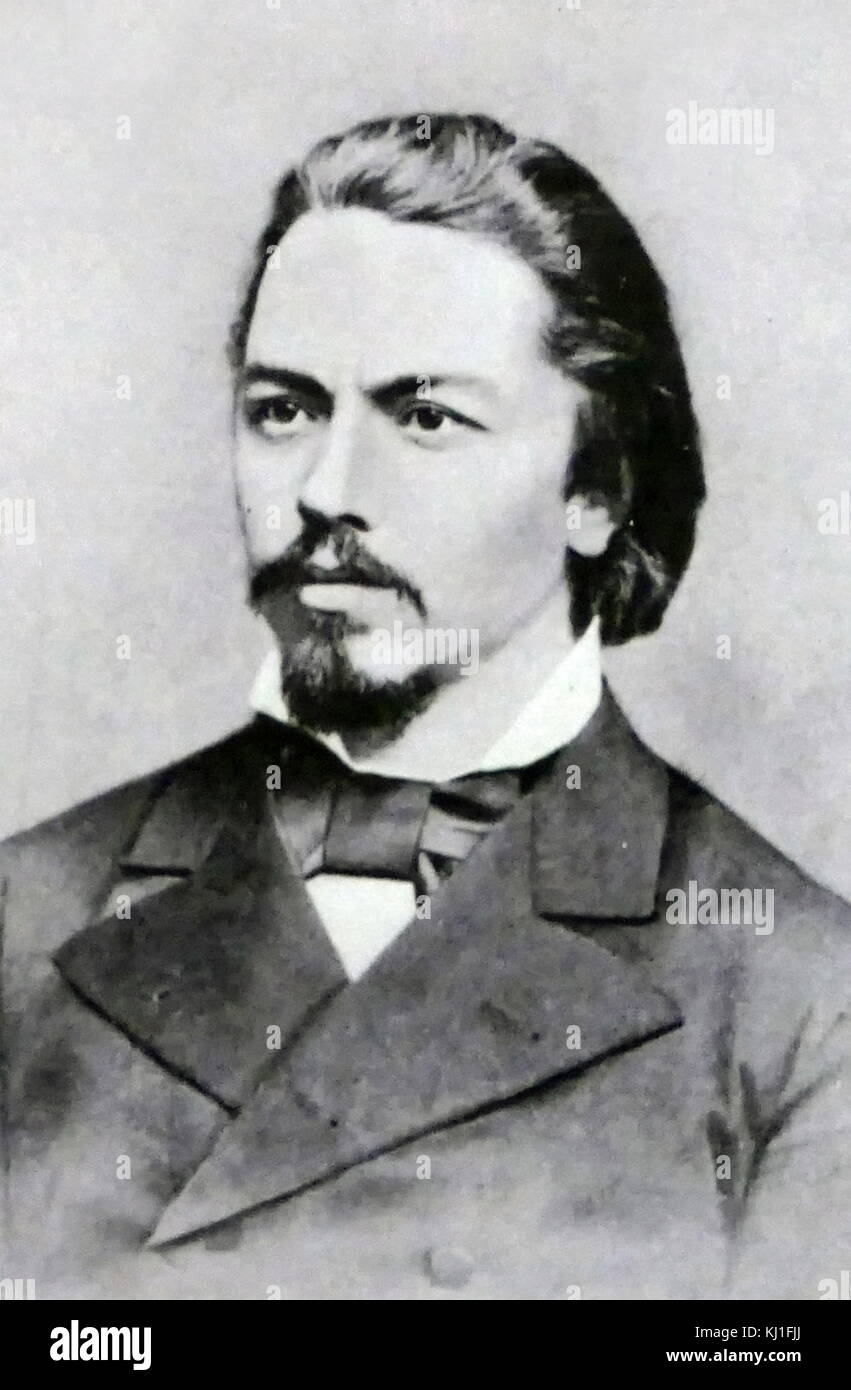 Aleksandr Petrovich Karpinski (T847 -1936) - Russo geologo e paleontologo, e figura pubblica. Egli divenne il primo presidente eletto della Accademia Russa delle Scienze. Foto Stock