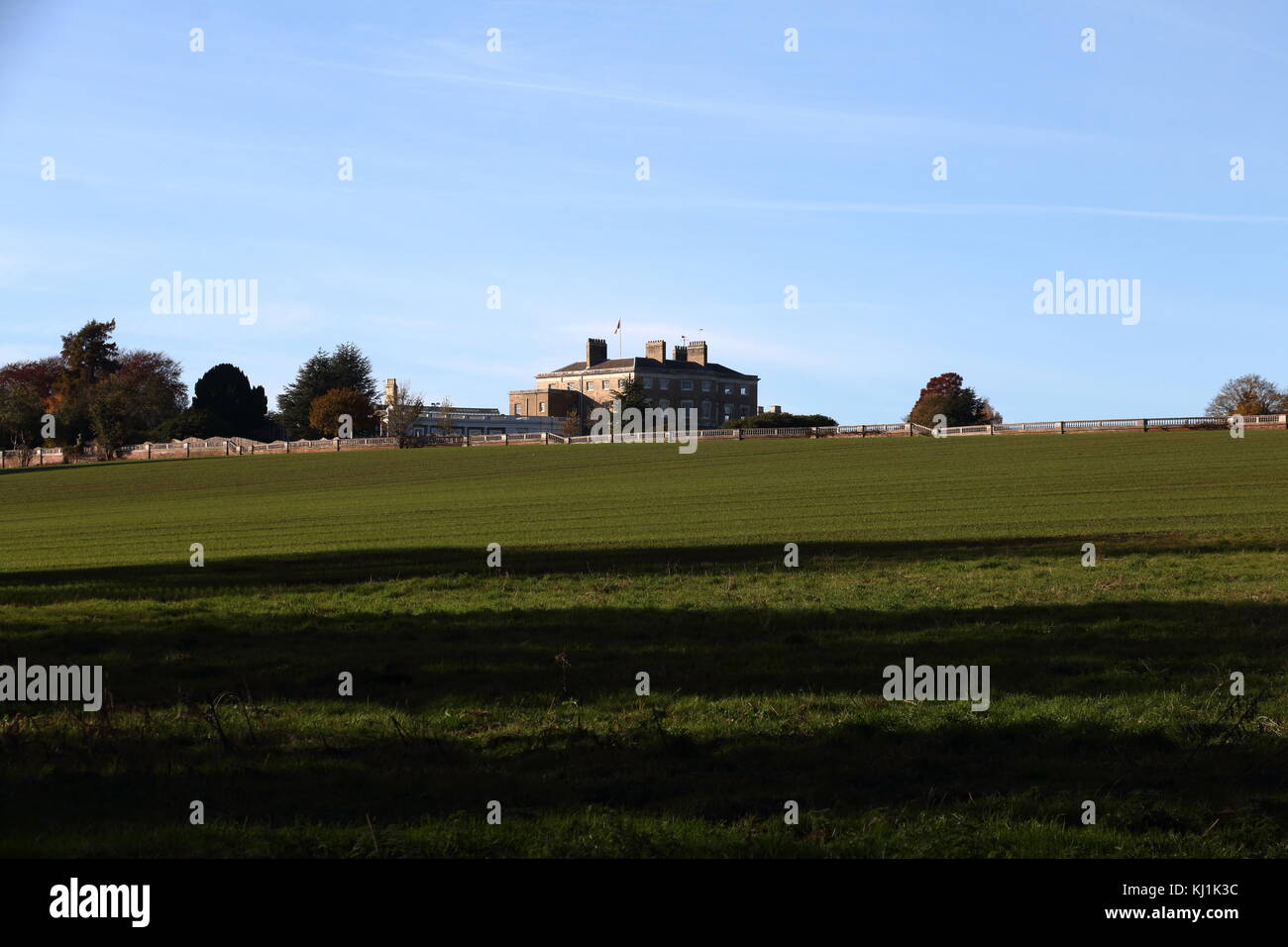 Camminare vicino al fiume orwell suffolk Foto Stock