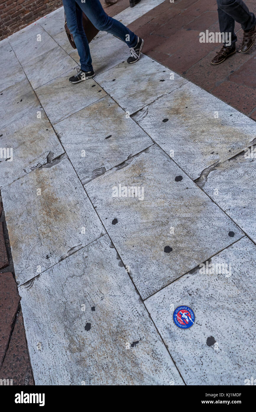 La città di Bologna vita, Italia. Foto Stock