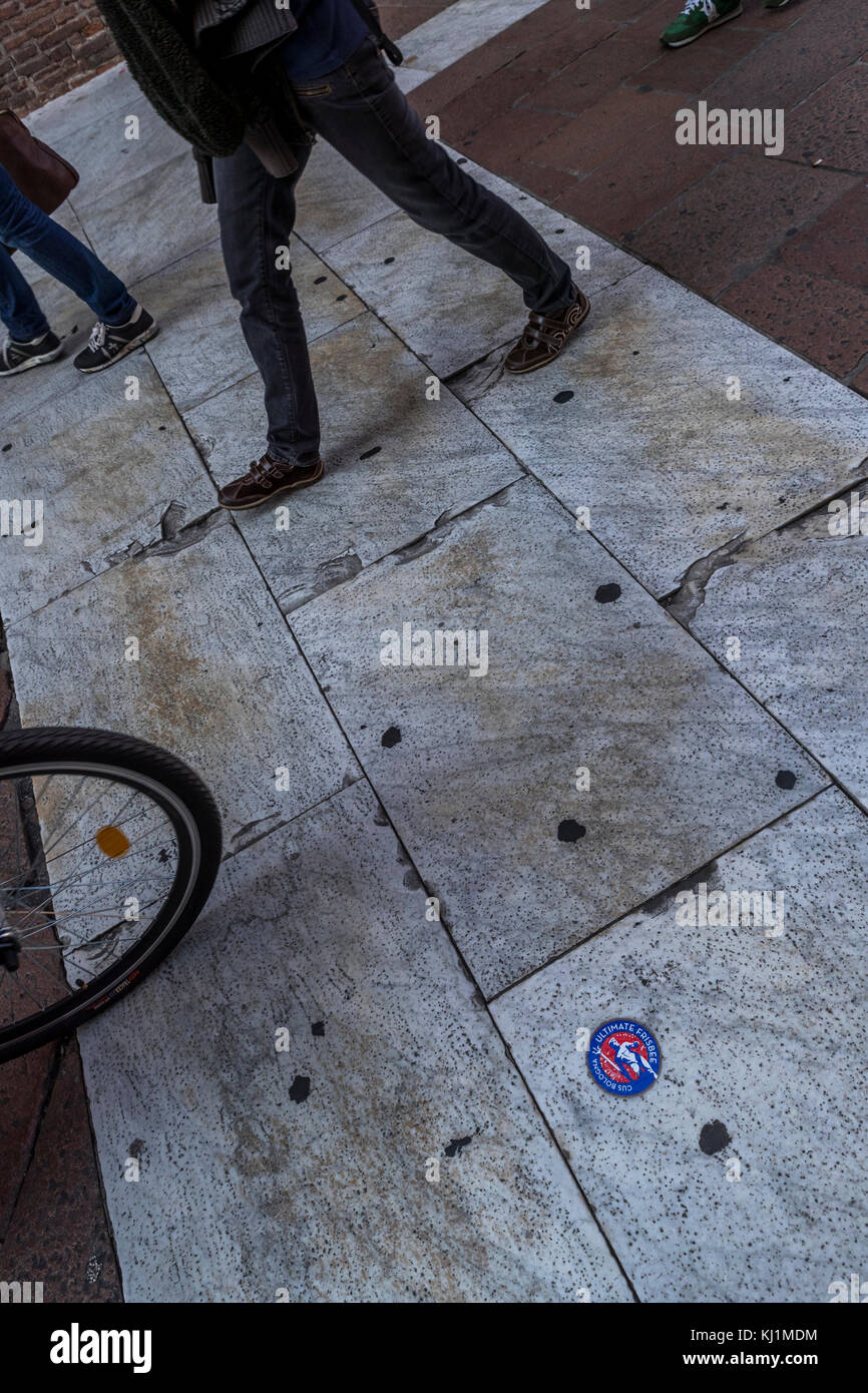 La città di Bologna vita, Italia. Foto Stock