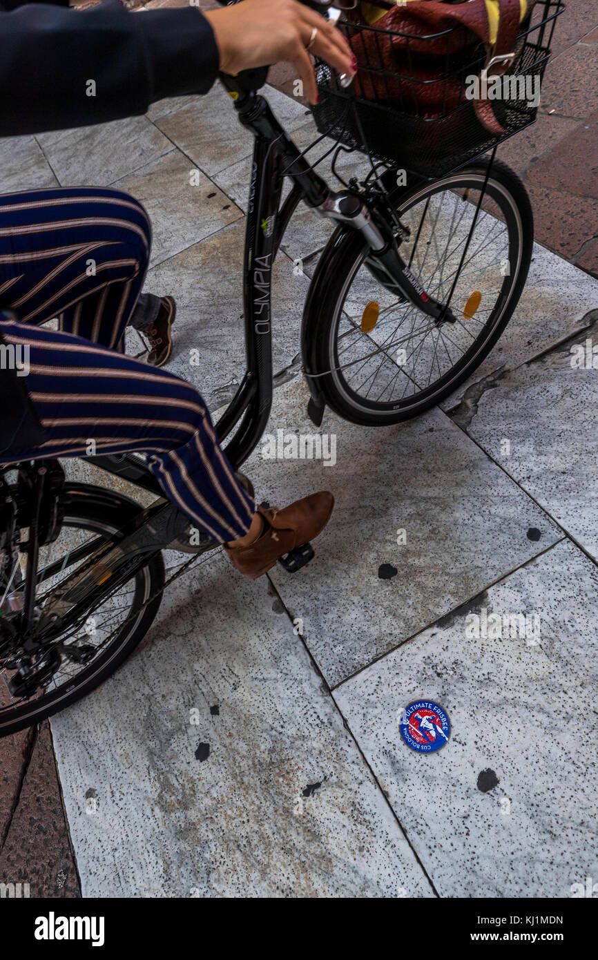 La città di Bologna vita, Italia. Foto Stock