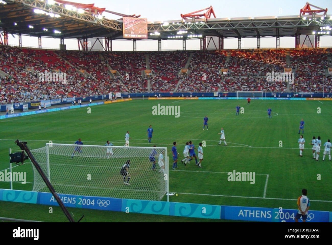 Argentina Vs Italia 3-0 2004 Olimpiadi Atene Foto Stock