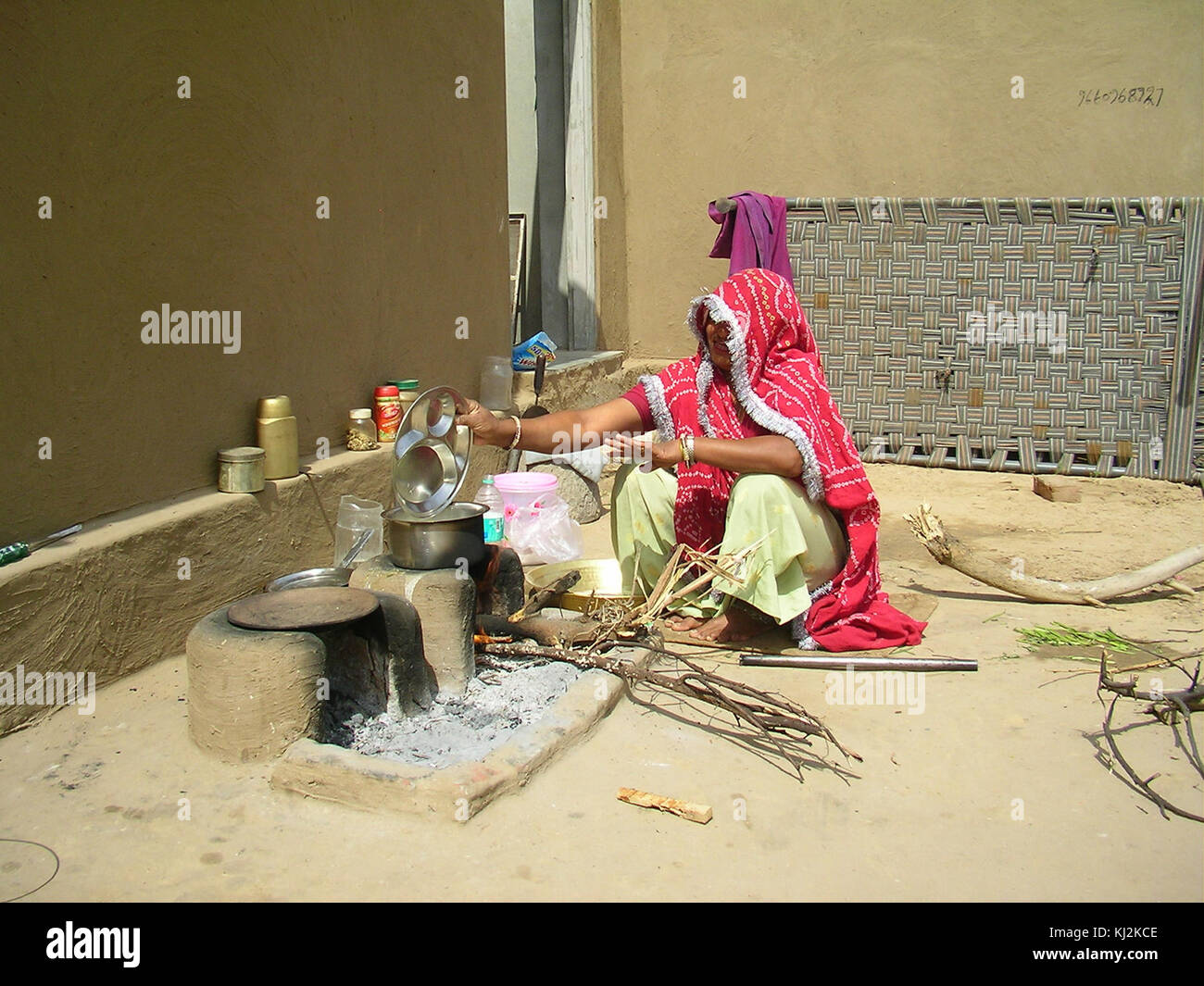 Il Nirvana azienda agricola biologica Foto Stock