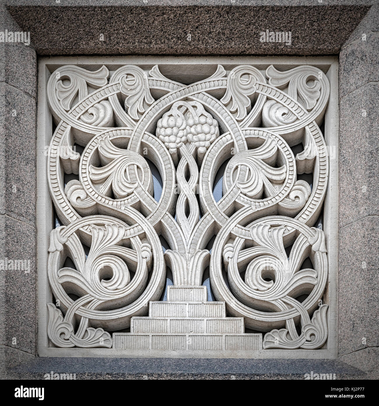 Il Vasa chiesa di Göteborg è un edificio monumentale nel nuovo stile romantico con dettagli decorativi in stile liberty Foto Stock