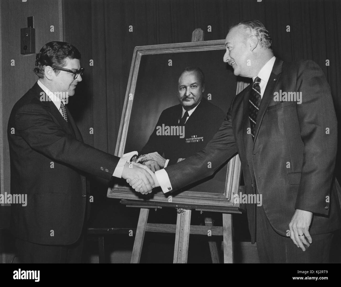 Baker, Carl e Rauscher, Frank Foto Stock