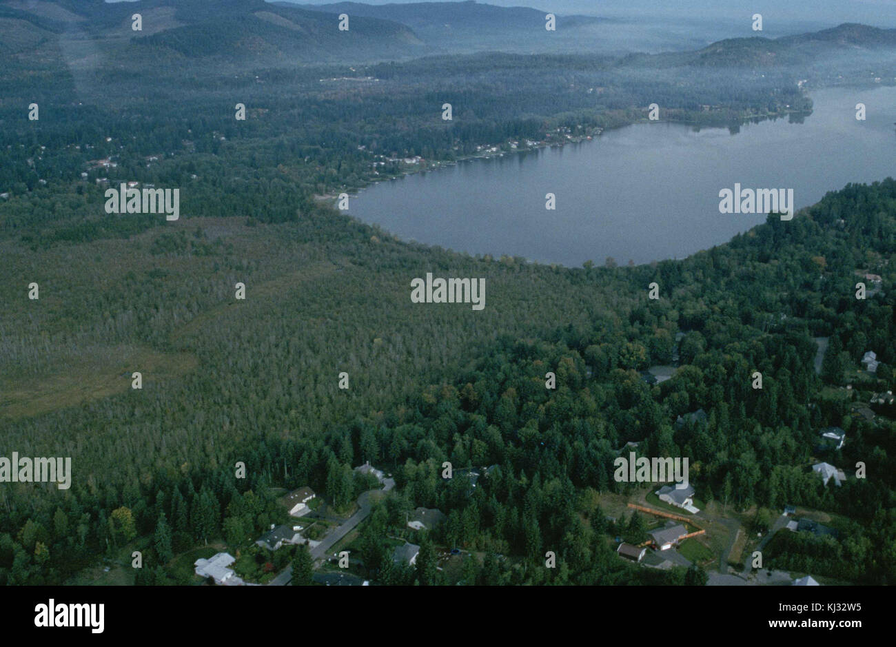 Estremità sud black river Nisqually parco nazionale Foto Stock