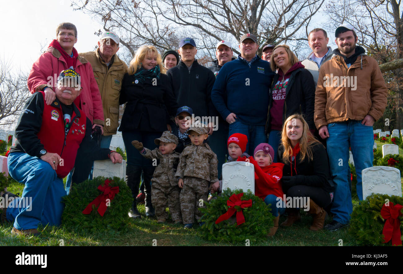 Ghirlanda Christman posa - Foto di famiglia (15987712556) Foto Stock