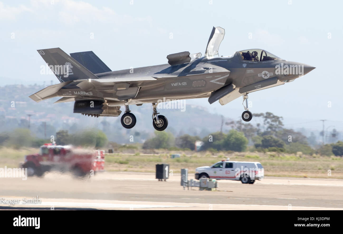 Lockheed Martin F-35B Lightning II - 2015 Miramar Air Show (21743388048) Foto Stock