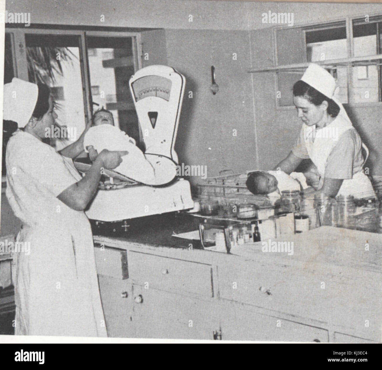 Israele 46891 reparto di maternità presso Ospedale Assuta Foto Stock