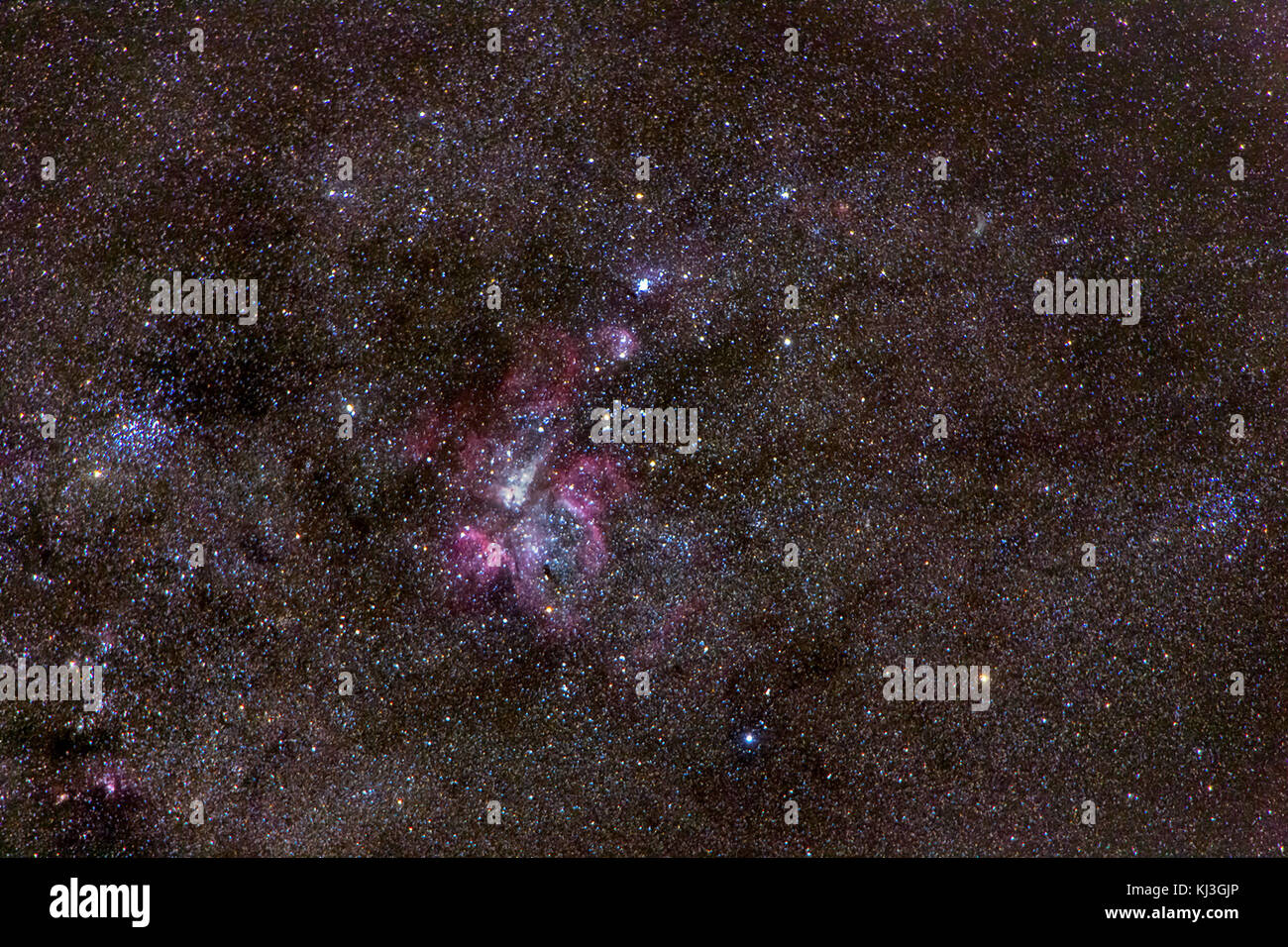 Grande Carina Nebula elaborati Foto Stock