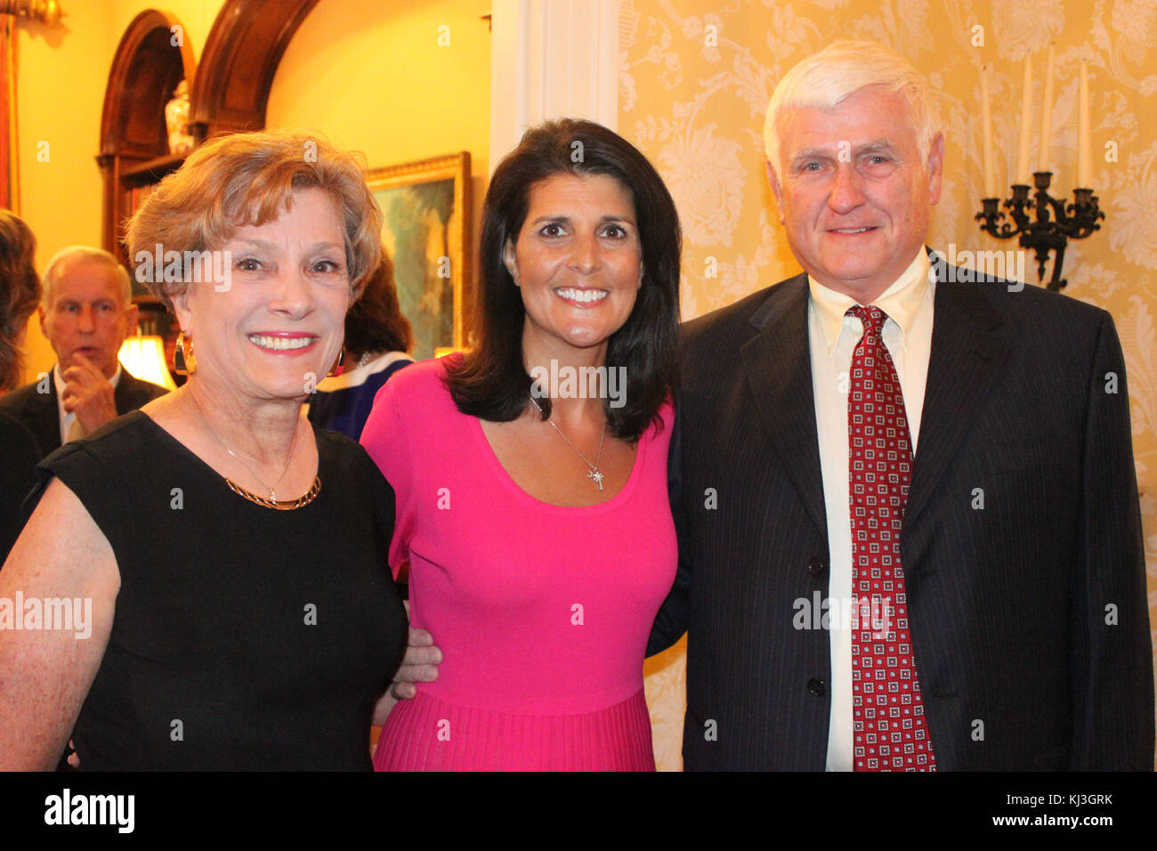 Nikki Haley genitore adottivo di associazione (ricezione 27102431006) Foto Stock