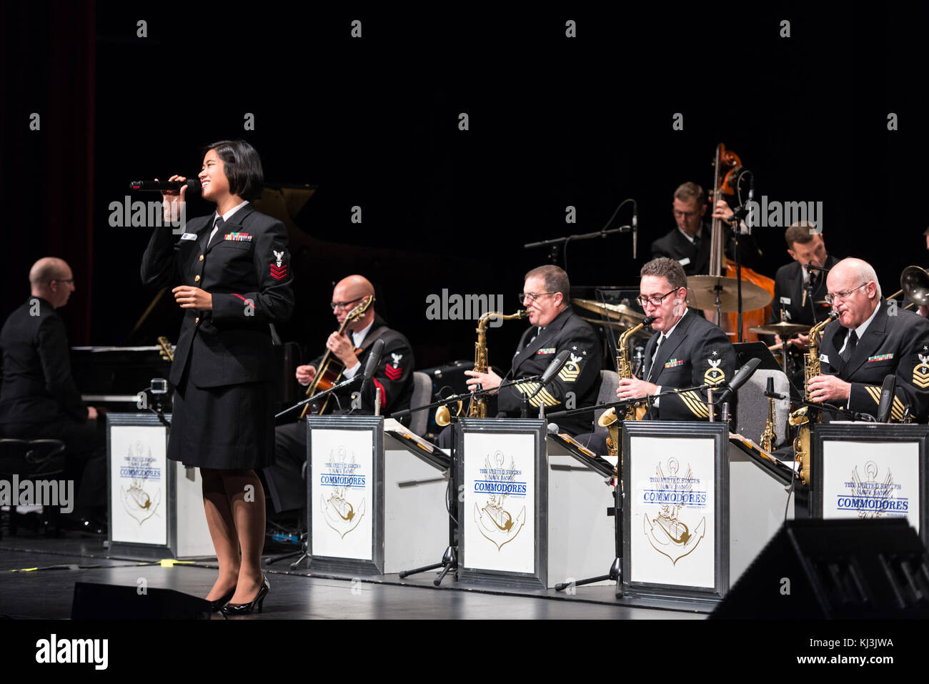 Stati Uniti Navy visite banda Hays, Kansas (30347306980) Foto Stock