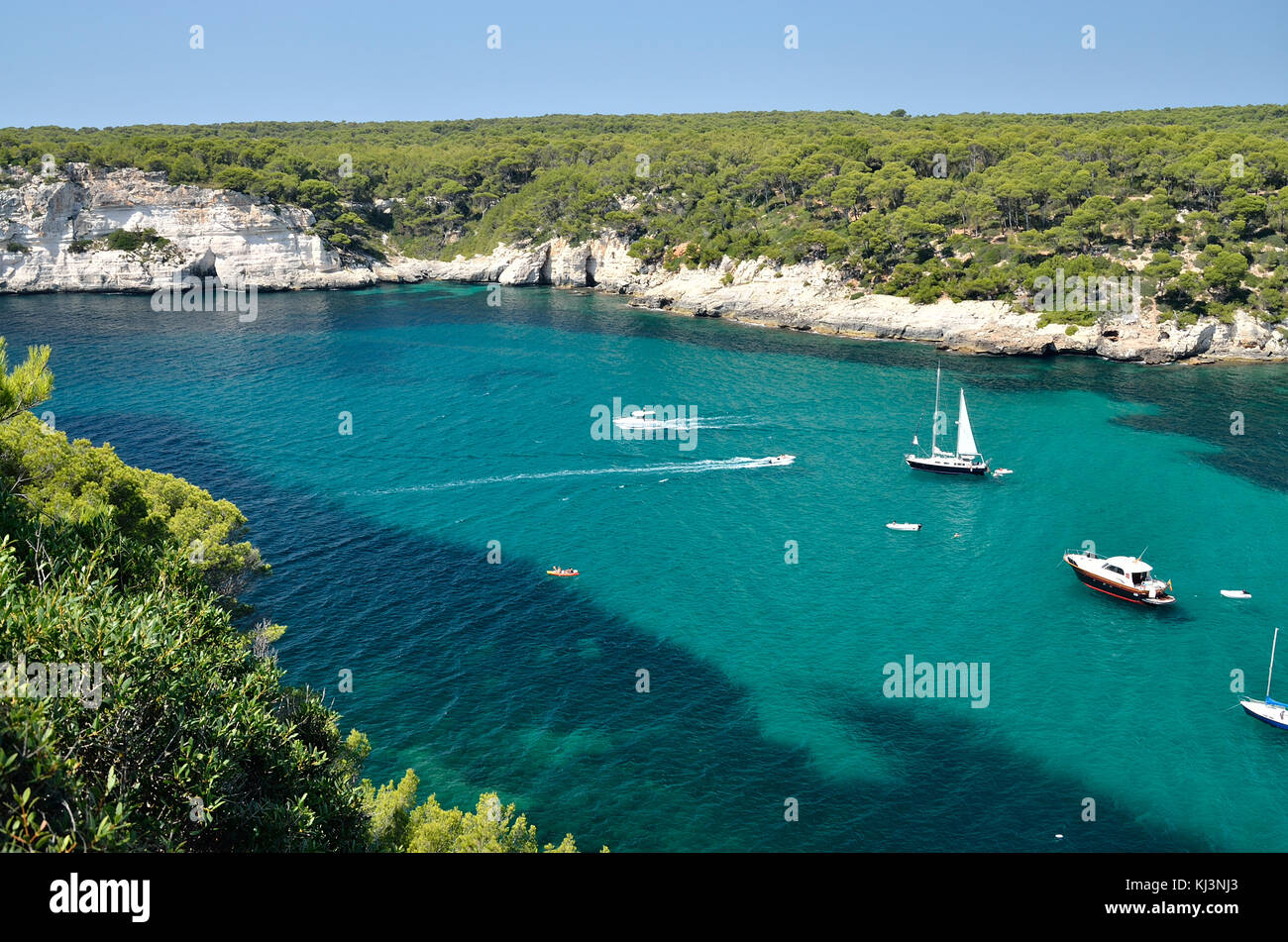 Fotografie scattate sull isola di Menora Foto Stock