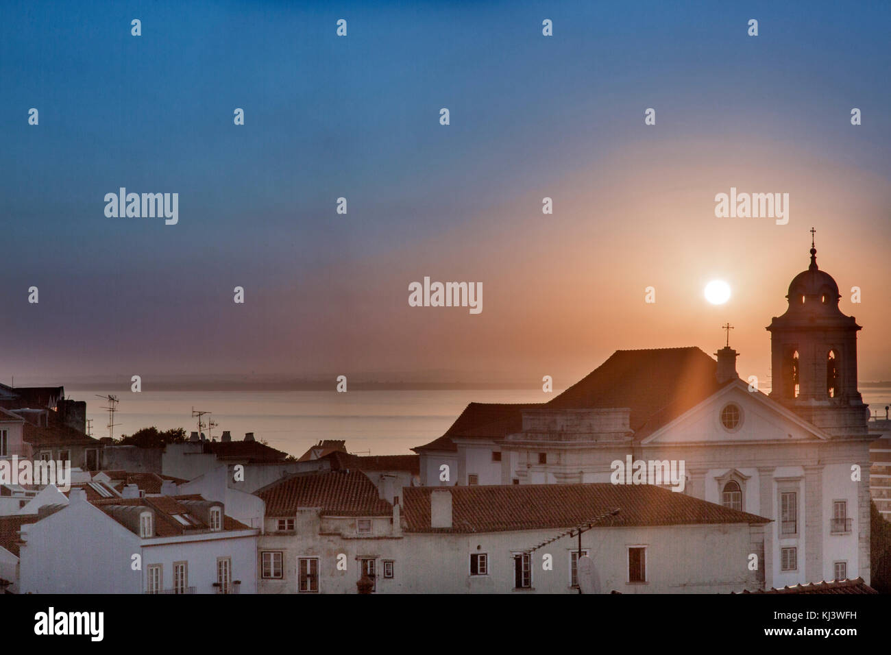 Chiesa di San Michele, Lisbona, Portogallo Foto Stock