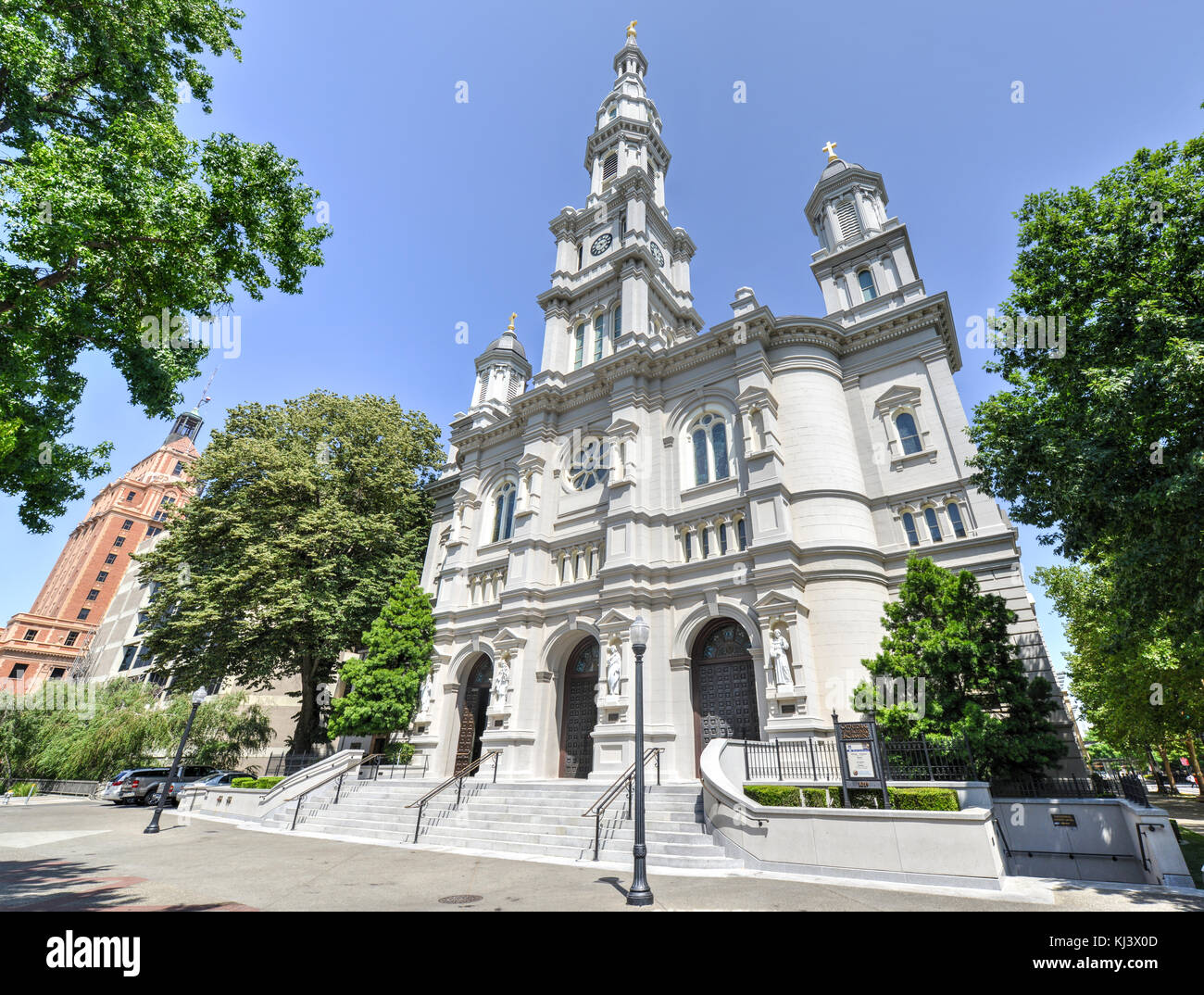 Cattedrale del Santissimo Sacramento a sacramento, in California. Foto Stock