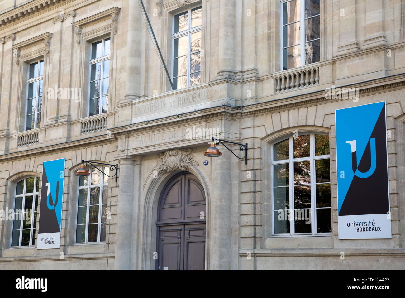 Facoltà di Giurisprudenza, Università di Bordeaux, Francia Foto Stock