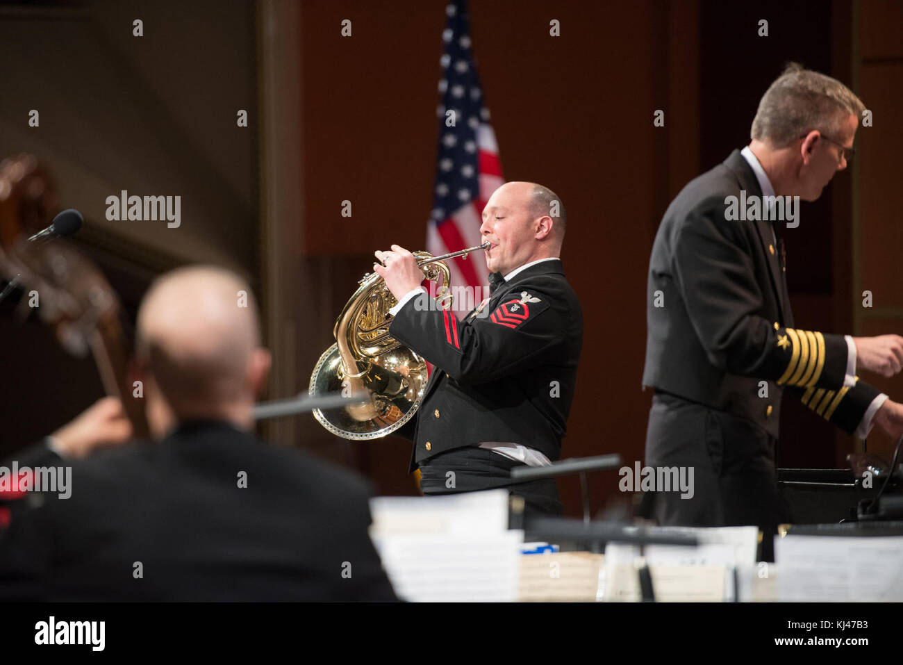 Navy visite banda Milwaukee (32797790103) Foto Stock