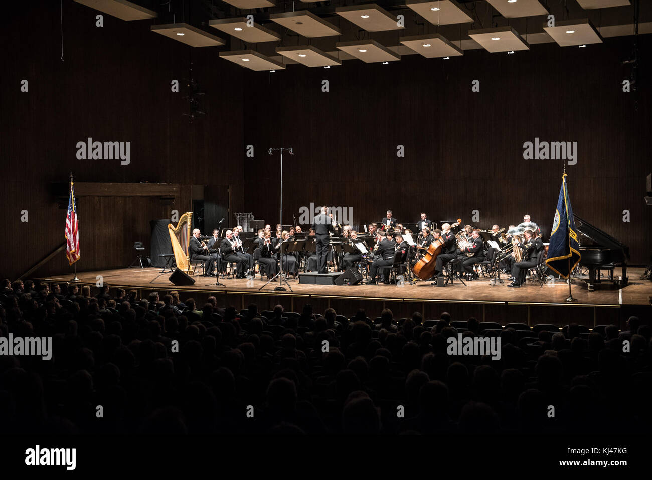 Navy visite banda San Giuseppe (32907696323) Foto Stock