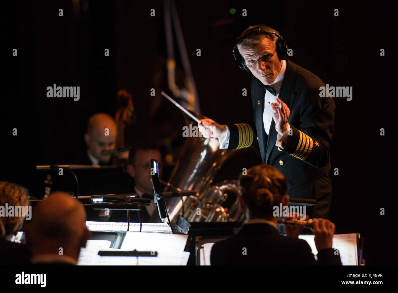 Navy visite banda Ames (33451850290) Foto Stock