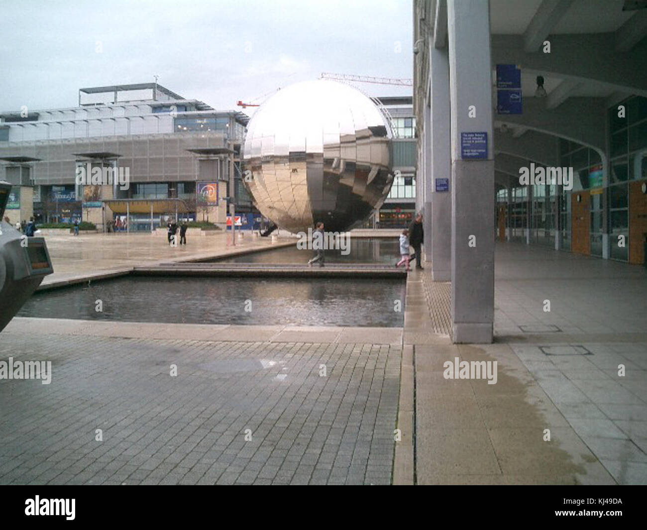 Bristol-England-Millennium Square Foto Stock