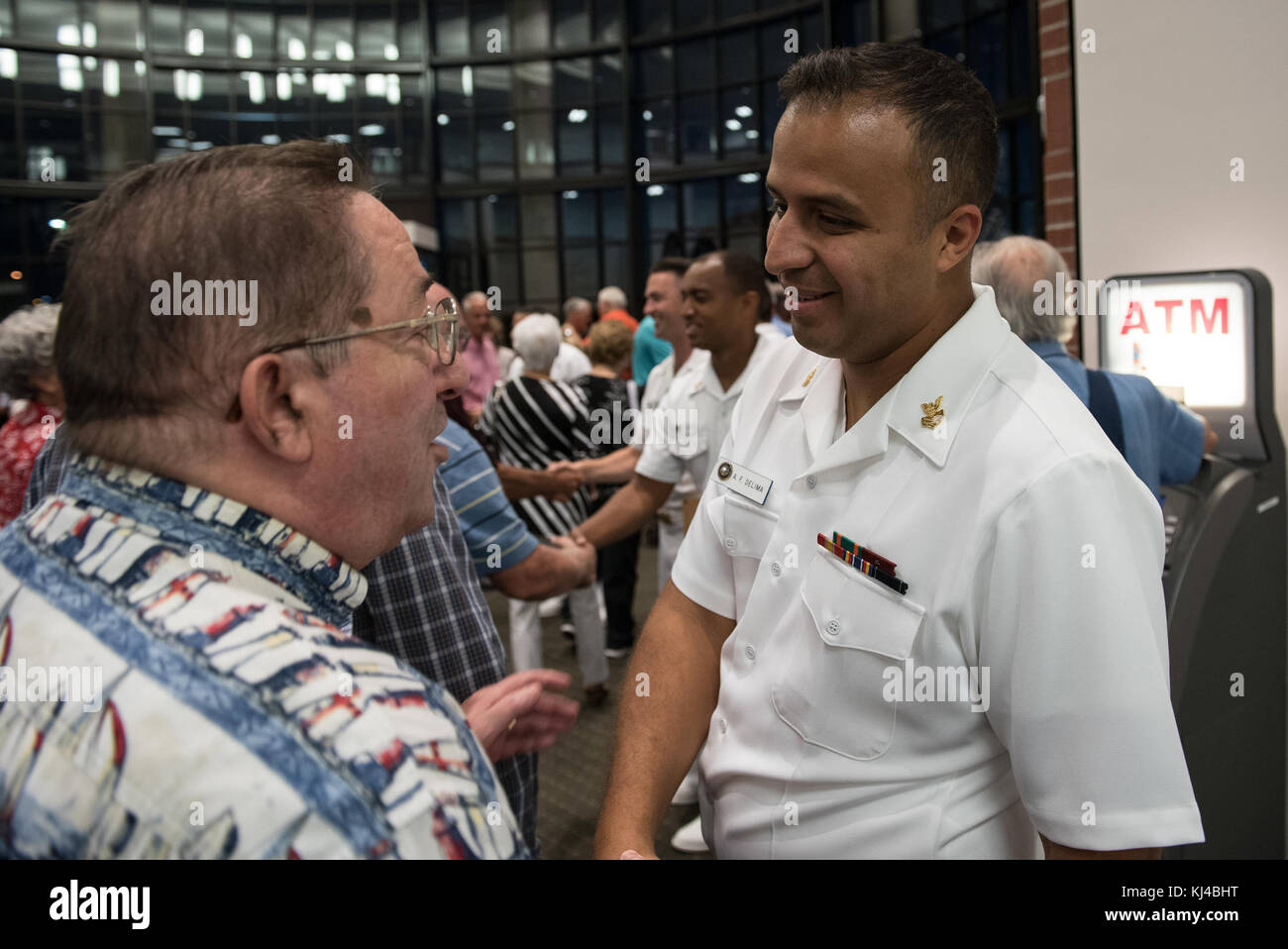 Navy visite banda Oklahoma City (35782530764) Foto Stock
