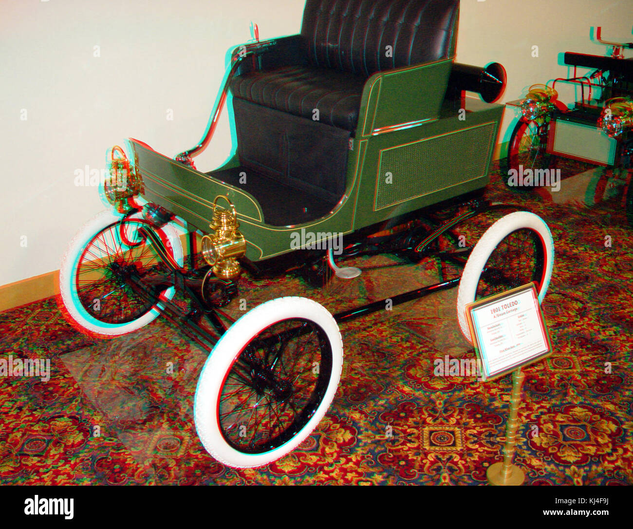 Horseless carrello Foto Stock