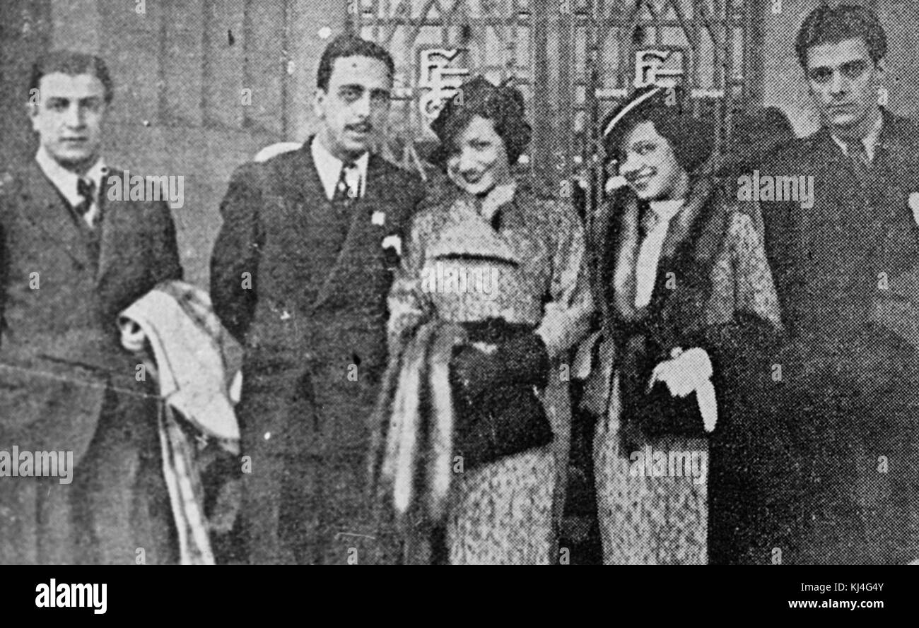 Aurora e Carmen Miranda Foto Stock