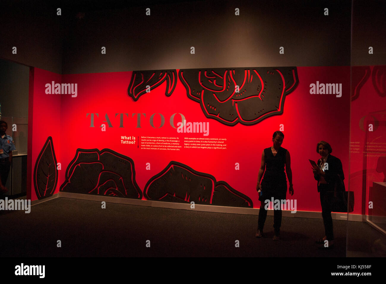 Tatuaggio mostra presso il Museo di Storia Naturale di Los Angeles, CA Foto Stock