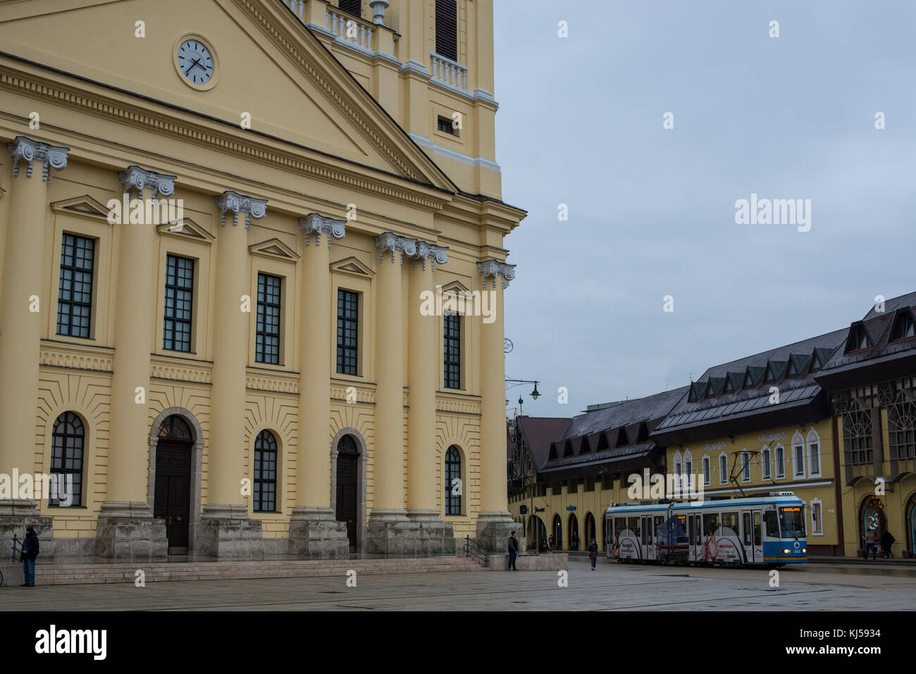 Piazza della città, Debrecen Foto Stock