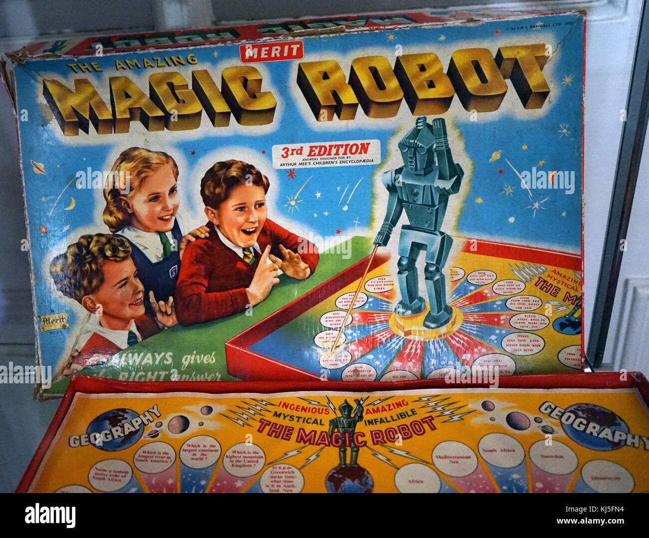 La Magia Robot (terza edizione) gioco di bordo. In data xx secolo Foto Stock