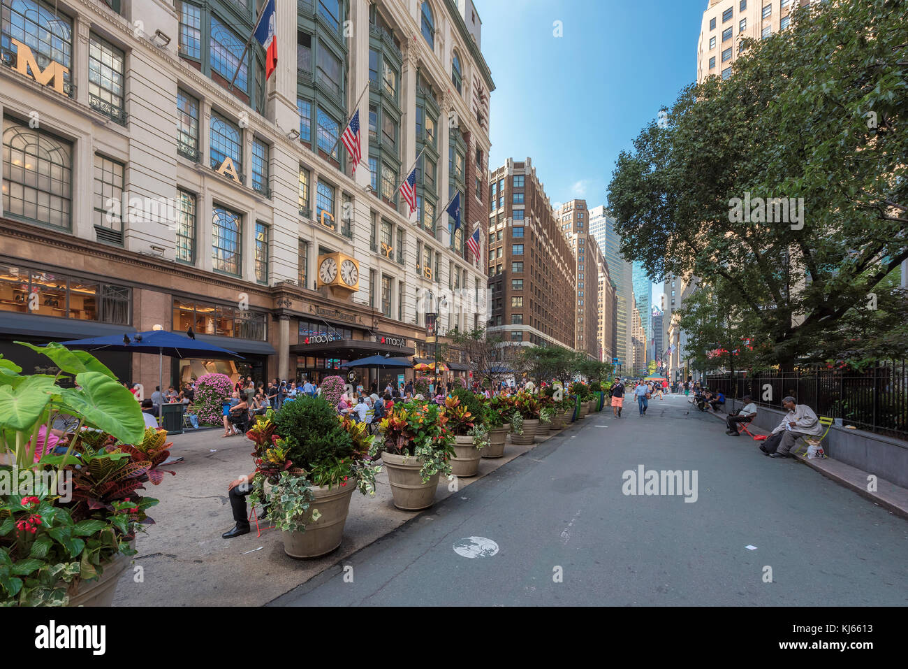 Edificio NASDAQ di Time Square a New York Foto Stock