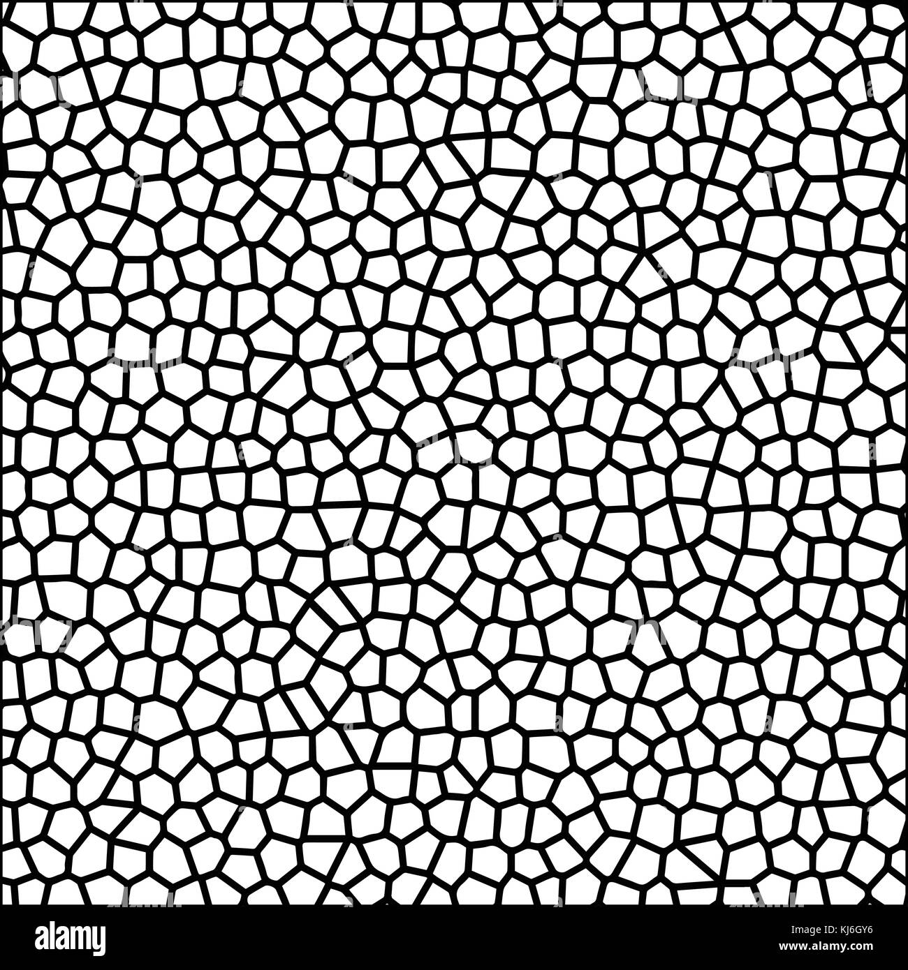 Pietra texture ciottoli silhouette vettore mosaico sfondo Illustrazione Vettoriale
