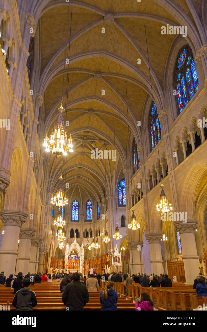 Basilica Cattedrale del Sacro Cuore di Newark NJ Foto Stock