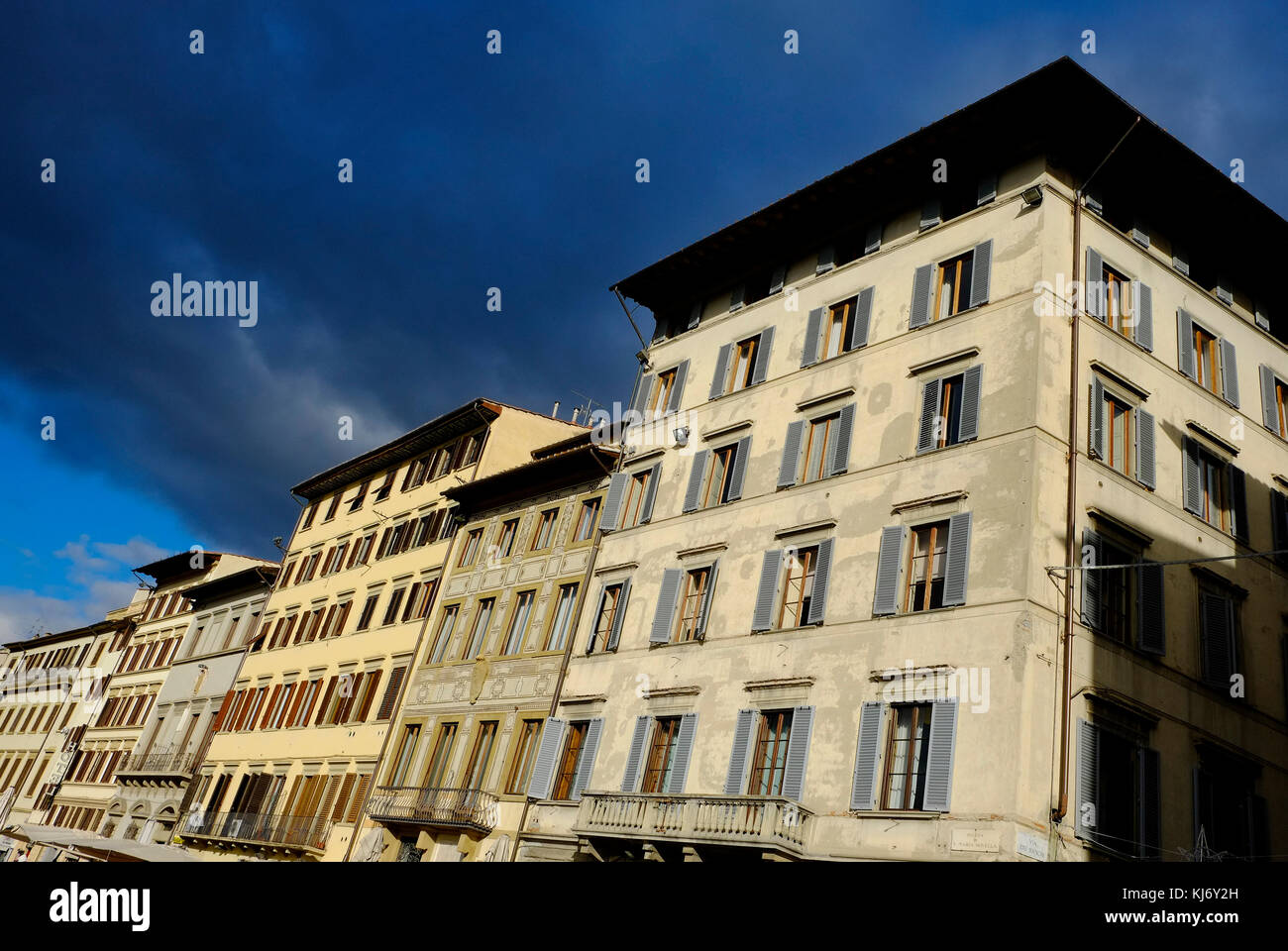 Architettura a Firenze, Italia Foto Stock
